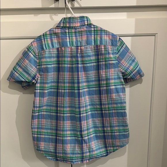4 Boys' Button Down Plaid and Striped Shirts Set (Size 5 & 6) - Picture 13 of 13